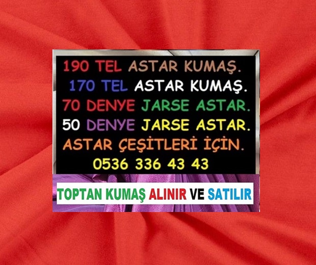 70 Denye Jarse Kumaş Satanlar