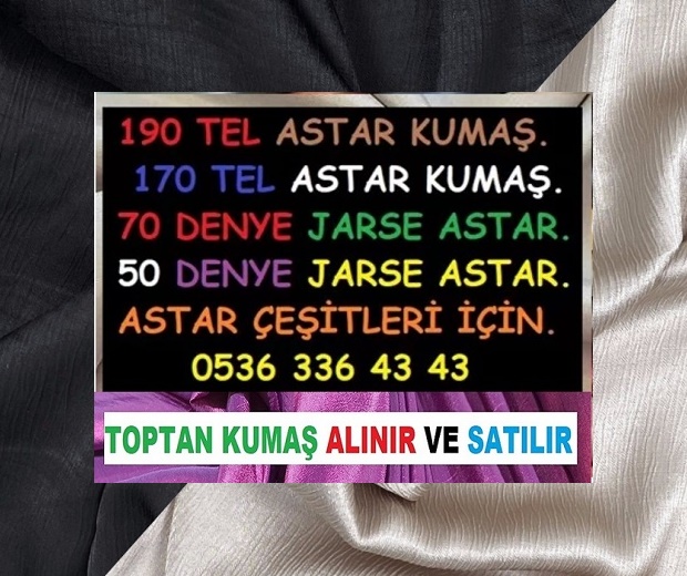 Polyester Astar Satın Alanlar