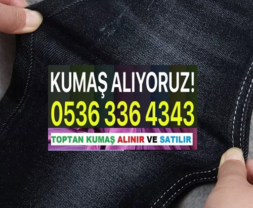 Topluca Denim Kumaş Alan Yerler