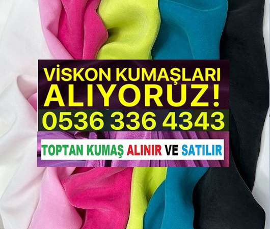 Viskon Kumaş Satın Alanlar Kimler ve Ne Amaçla Alıyorlar